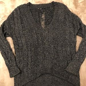 Express distressed sweater